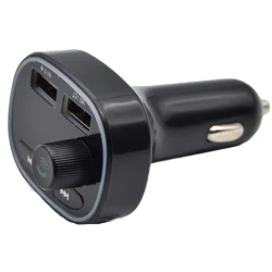 Modulator Transmitator FM cu functie de incarcator auto Usb Bluetooth 5.0 12 24 V T30