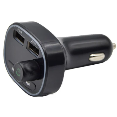 Modulator Transmitator FM cu functie de incarcator auto Usb Bluetooth 5.0 12 24 V T30