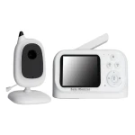 Monitor video pentru bebelusi cu camera si ecran LCD de 3.2 inchi cu camera vedere nocturna