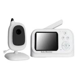 Monitor video pentru bebelusi cu camera si ecran LCD de 3.2 inchi cu camera vedere nocturna