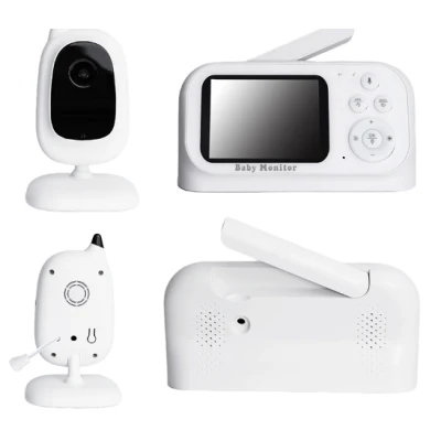 Monitor video pentru bebelusi cu camera si ecran LCD de 3.2 inchi cu camera vedere nocturna