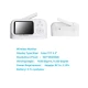 Monitor video pentru bebelusi cu camera si ecran LCD de 3.2 inchi cu camera vedere nocturna