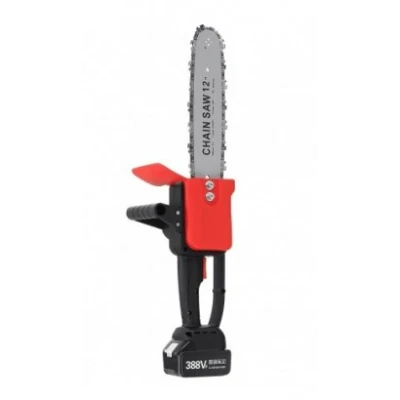 Motofierastrau Drujba Electrica 1200W cu Lamela 12 inch si 1 Acumulator 48v 4200 rpm