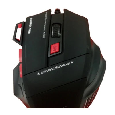 Mouse gaming Andowl model Q 802 negru/rosu