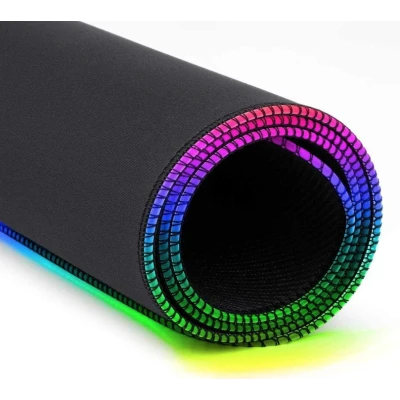 Mouse pad gaming FGD-02 cu iluminare LED RGB