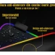 Mousepad Gaming Andowl Q R20 cu LED multicolor USB