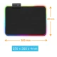 Mousepad Gaming Andowl Q R20 cu LED multicolor USB