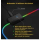 Mousepad Gaming Andowl Q R20 cu LED multicolor USB
