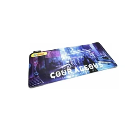 MousePad Gaming Andowl Q R30 Led RGB USB 