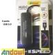 Multi HUB cu 4 USB Andowl Q HU302 negru