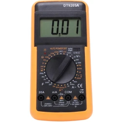 Multimetru DT9205A electric digital multifunctional universal cu test de electricitate durabil de inalta precizie XL