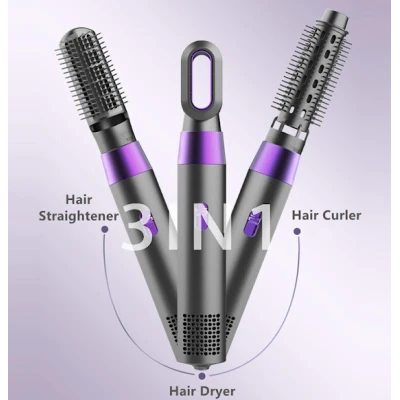 Multistyler Airwrap, Hot Air Styler 3 in 1, ondulare, uscare, indreptare