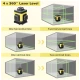 UB Nivela Laser 3D LEIHMANN cu Linii Verzi si Accesorii Complete