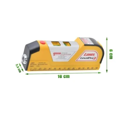 Nivela Laser  Level Pro3 Multifunctionala cu Boloboc si Ruleta