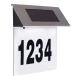 Numar Casa Solar cu Lumina prin 4 Led-uri