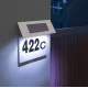 Numar de Casa cu LED si Panou Solar cifre de la 0 la 9 litere de la A la H 11446B