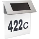 Numar de Casa cu LED si Panou Solar cifre de la 0 la 9 litere de la A la H 11446B