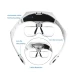 Ochelari cu 5 LUPE 2 LED 9892B2C Incarcare USB