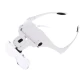 Ochelari cu 5 LUPE 2 LED 9892B2C Incarcare USB