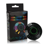 Odorizant auto D2 functie umidificator Led cu ritm muzical RGB Bluetooth