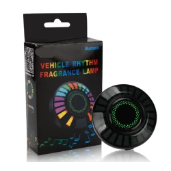 Odorizant auto D2 functie umidificator Led cu ritm muzical RGB Bluetooth