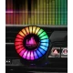 Odorizant auto D2 functie umidificator Led cu ritm muzical RGB Bluetooth