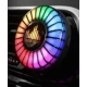 Odorizant auto D2 functie umidificator Led cu ritm muzical RGB Bluetooth