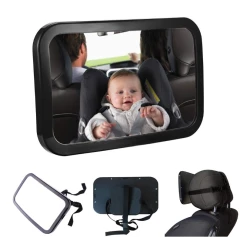 UB Oglinda auto supraveghere bebe fixare tetiera suport anti alunecare 360 grade
