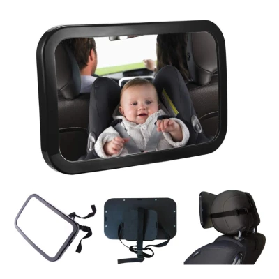 UB Oglinda auto supraveghere bebe fixare tetiera suport anti alunecare 360 grade