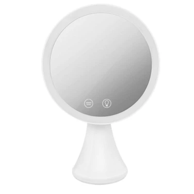 Oglinda Cosmetica si Lampa 2in1 cu 3 Moduri de Iluminare si Senzor Tactil