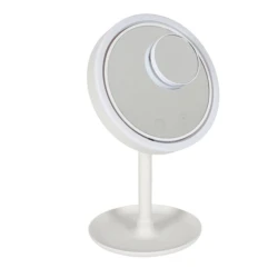 Oglinda make-up cu lumina si ventilator