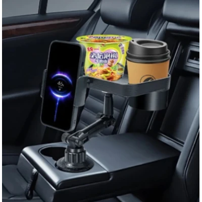 Organizator auto 3in1 multifunctional cu suport telefon QCP9