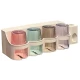 Organizator baie RA-875B cu carlige si dozator pentru pasta de dinti