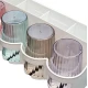 Organizator baie RA-875B cu carlige si dozator pentru pasta de dinti