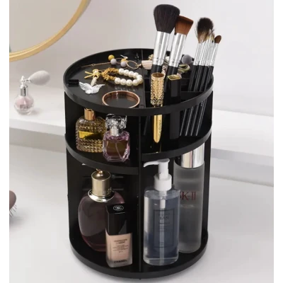 Organizator cosmetice rotativ 360 grade suport ajustabil OFF