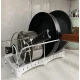 Organizator cu 4 compartimente pentru tigai/capace
