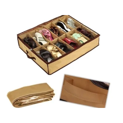 Organizator incaltaminte din panza 66 x 54 x 11 cm