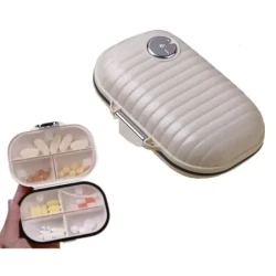 Organizator medicamente 7 compartimente tip portofel