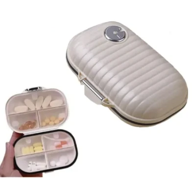 Organizator medicamente 7 compartimente tip portofel