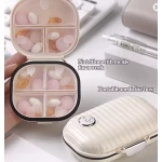 Organizator medicamente 7 compartimente tip portofel