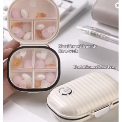 Organizator medicamente 7 compartimente tip portofel