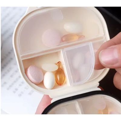 Organizator medicamente 7 compartimente tip portofel