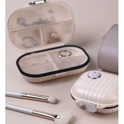Organizator medicamente 7 compartimente tip portofel
