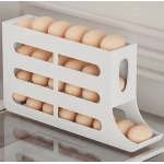 Organizator oua pentru frigider 4 niveluri capacitate 30 oua design automat