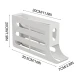 Organizator oua pentru frigider 4 niveluri capacitate 30 oua design automat
