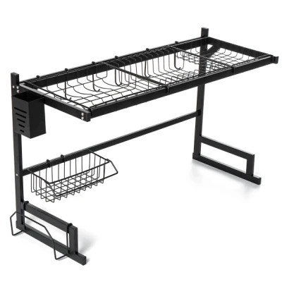 Organizator pentru uscat vasele reglabil 85cm