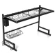 Organizator pentru uscat vasele reglabil 85cm