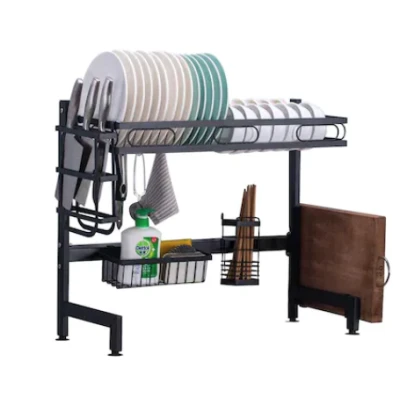 Organizator pentru uscat vasele reglabil 85cm