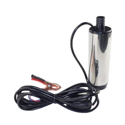 Pachet pompa transfer benzina motorina si alte lichide 12V cu furtun  3 metri si pistol