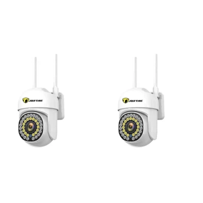 Pachet promo: 2 Camere de Supraveghere Jortan JT 8161 Full Color Smart Camera + 2 Carduri de memorie 32 GB